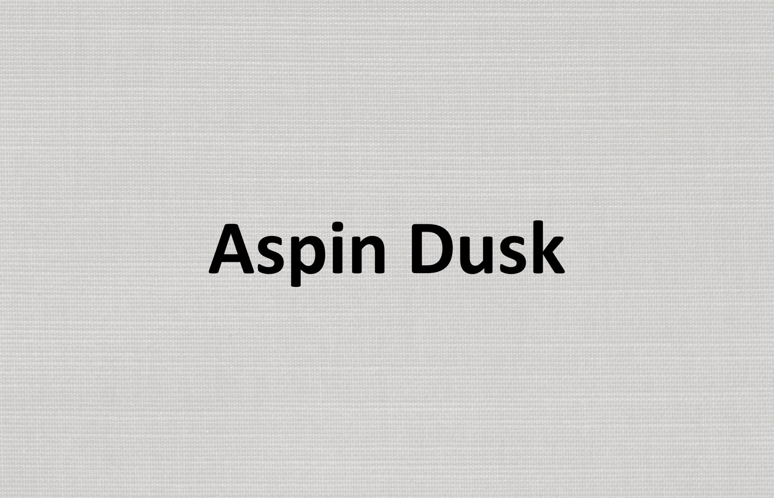 Aspin Dusk None Blackout Roller Blind