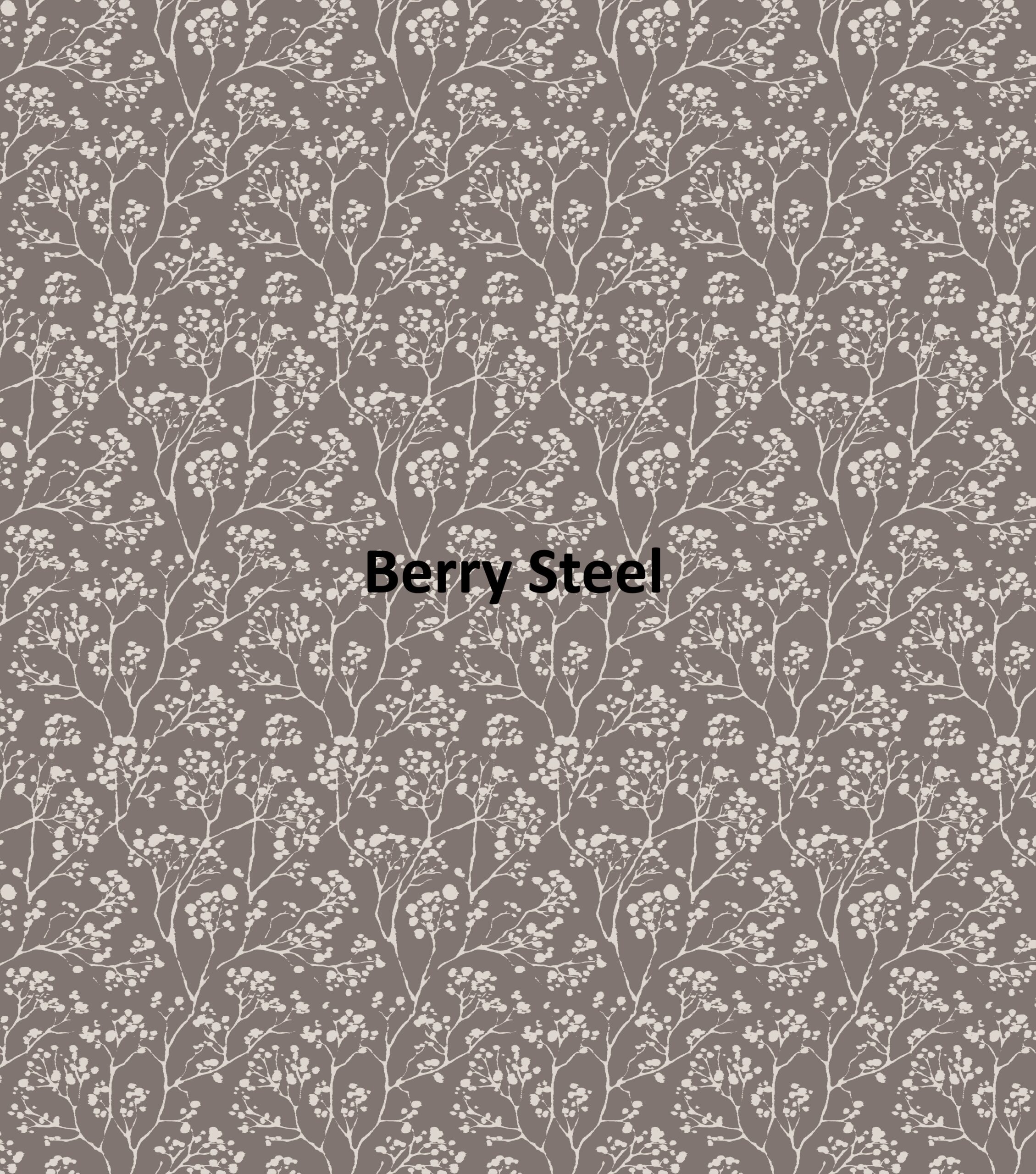 Berry Steel None Blackout Roller Blind