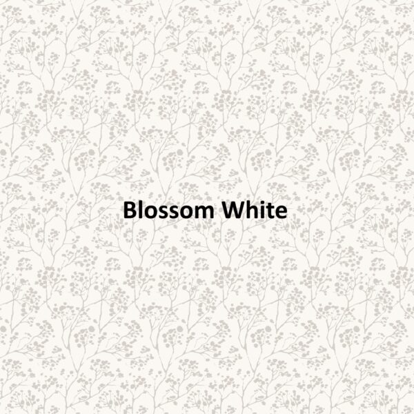 Blossom White None Blackout Roller Blind