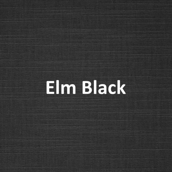 Elm Black None Blackout Roller Blind