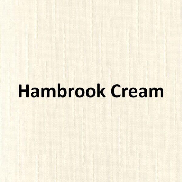 Hambrook Cream None Blackout Roller Blind
