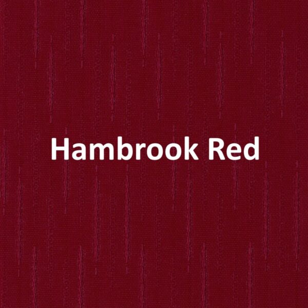 Hambrook Red None Blackout Roller Blind