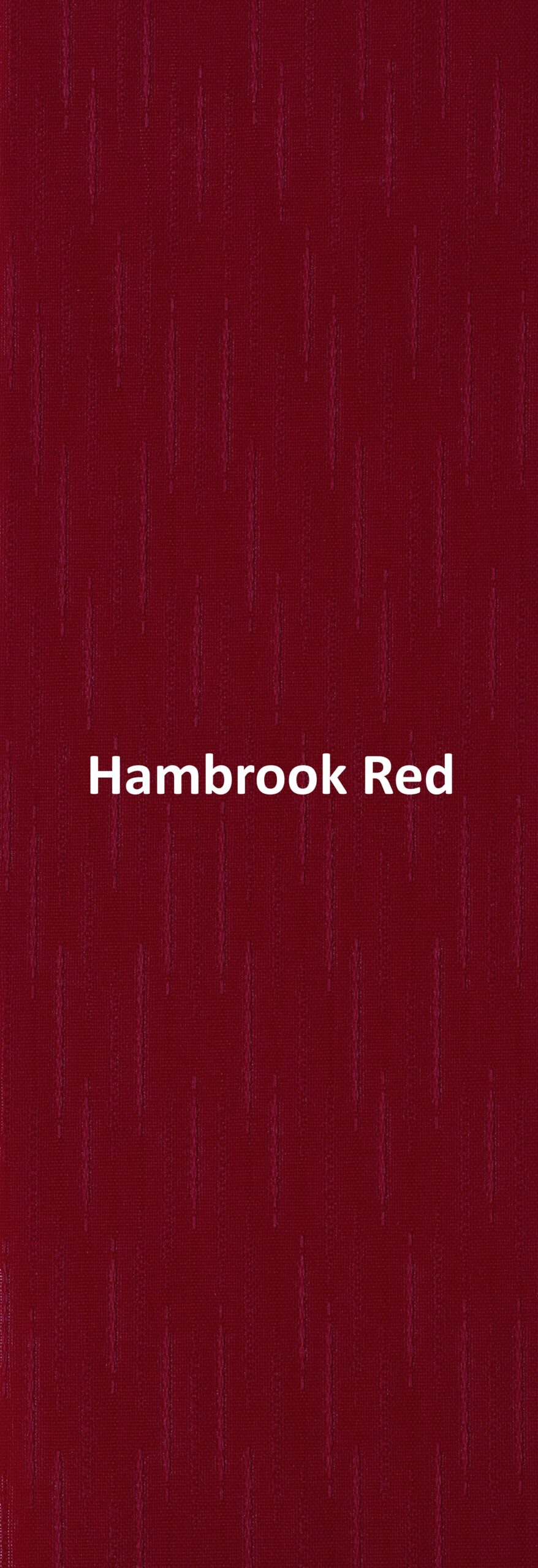 Hambrook Red Blackout Roller Blind