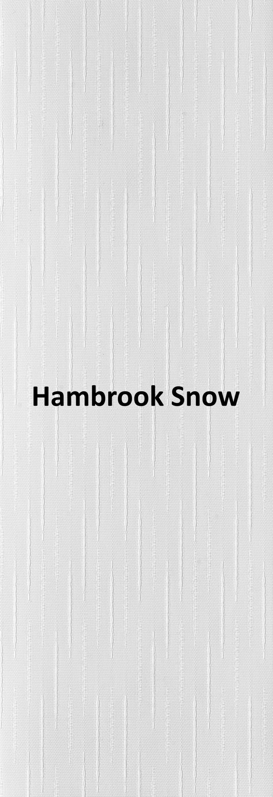Hambrook Snow None Blackout Roller Blind