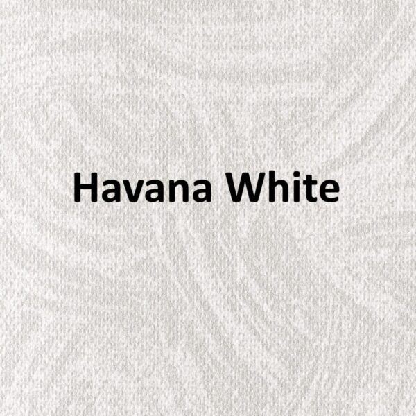 Havana White None Blackout Roller Blind