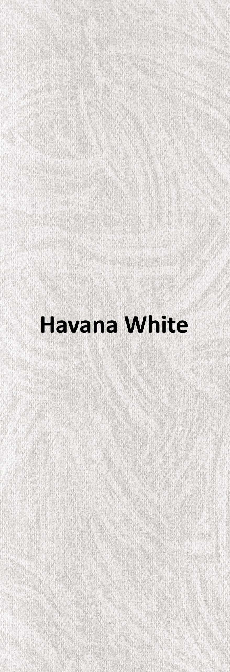 Havana White None Blackout Roller Blind