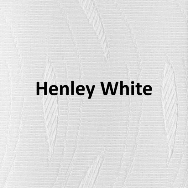 Henley White None Blackout Roller Blind