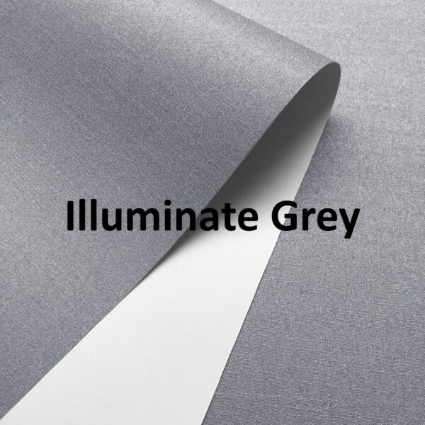 Illuminate Grey None Blackout Roller Blind