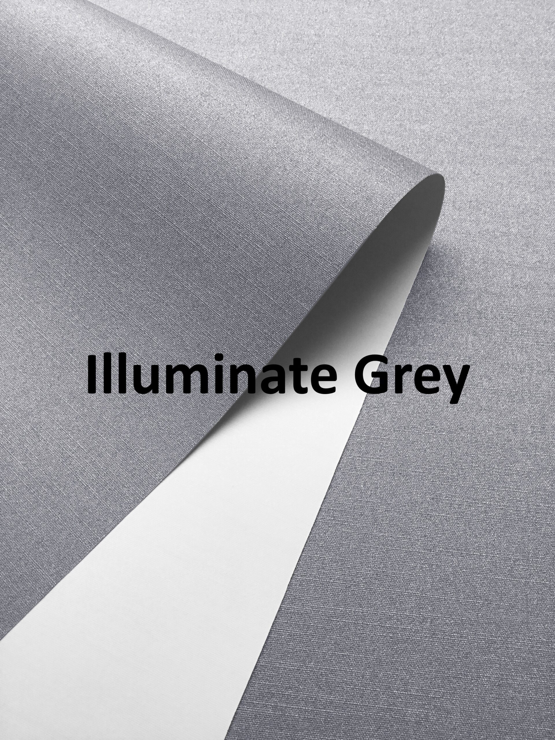 Illuminate Grey None Blackout Roller Blind
