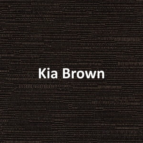 Kia Brown None Blackout Roller Blind