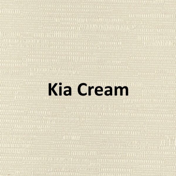 Kia Cream None Blackout Roller Blind