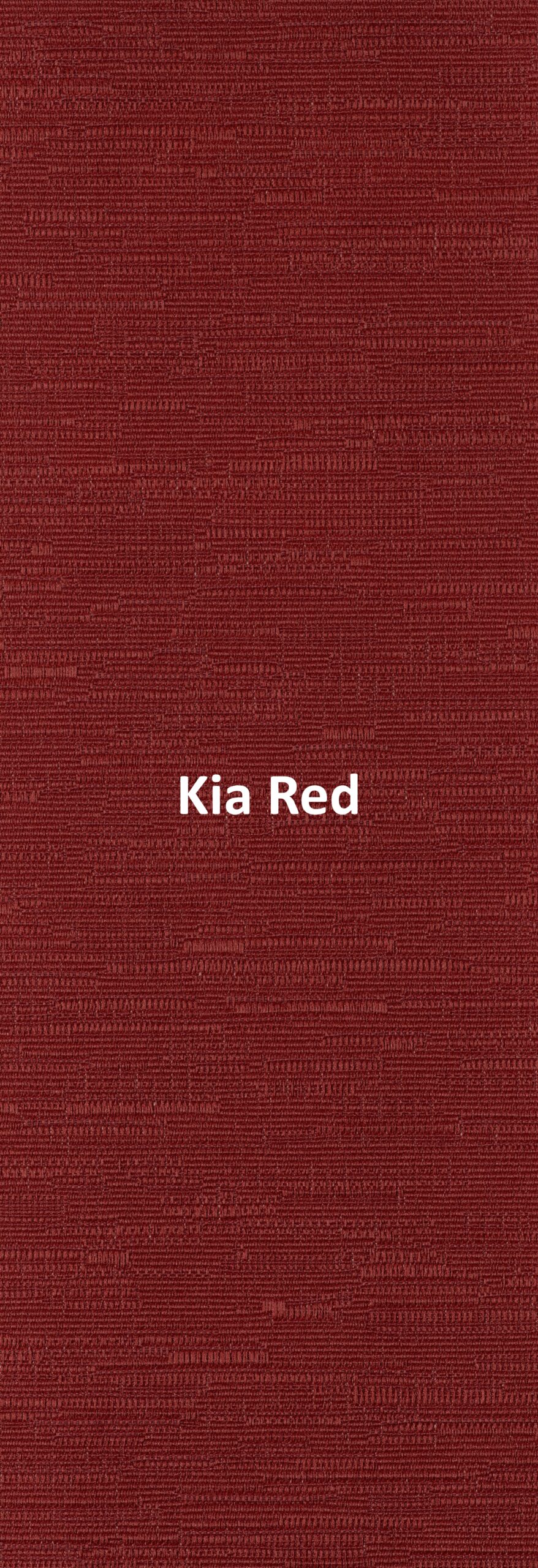 Kia Red Blackout Roller Blind