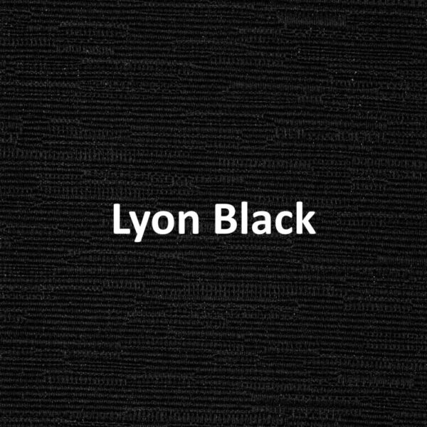 Lyon Black None Blackout Roller Blind