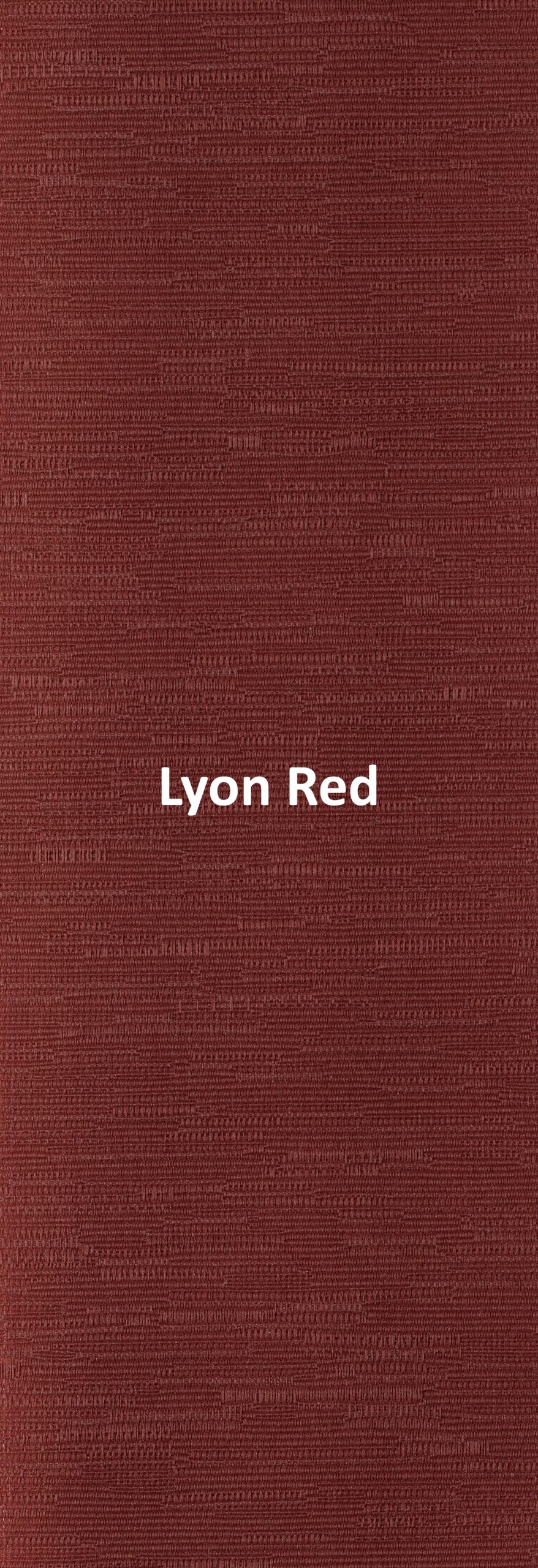 Lyon Red None Blackout Roller Blind