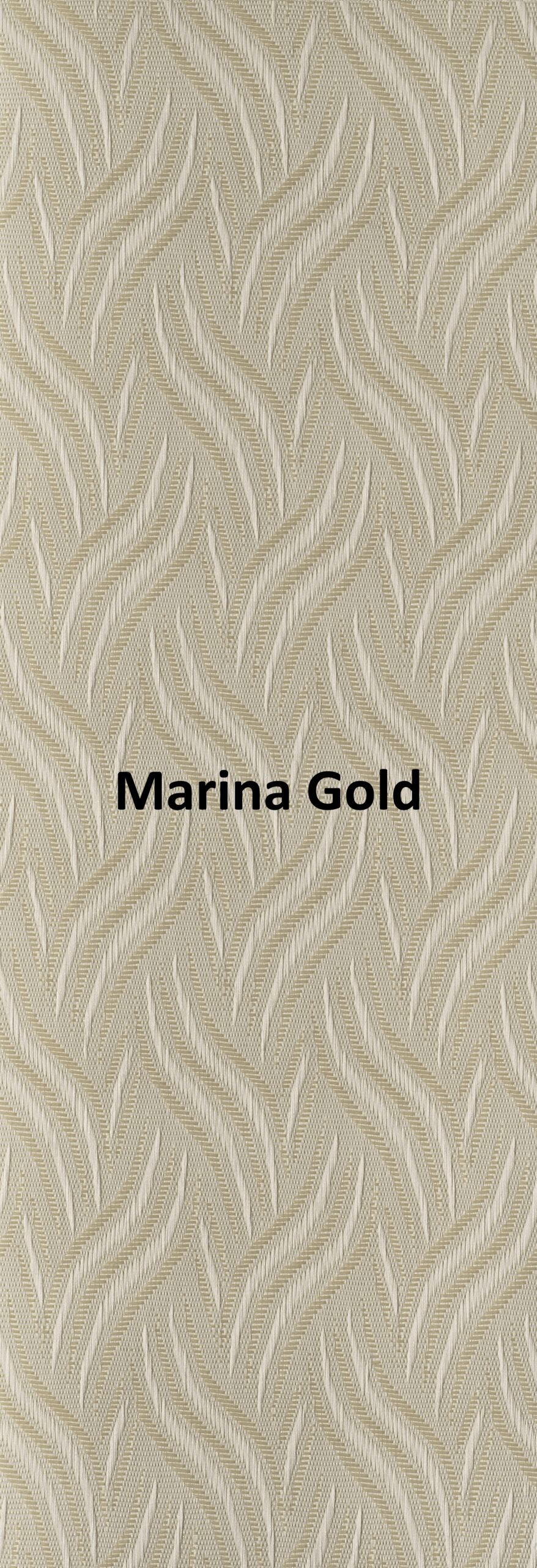 Marina Gold None Blackout Roller Blind