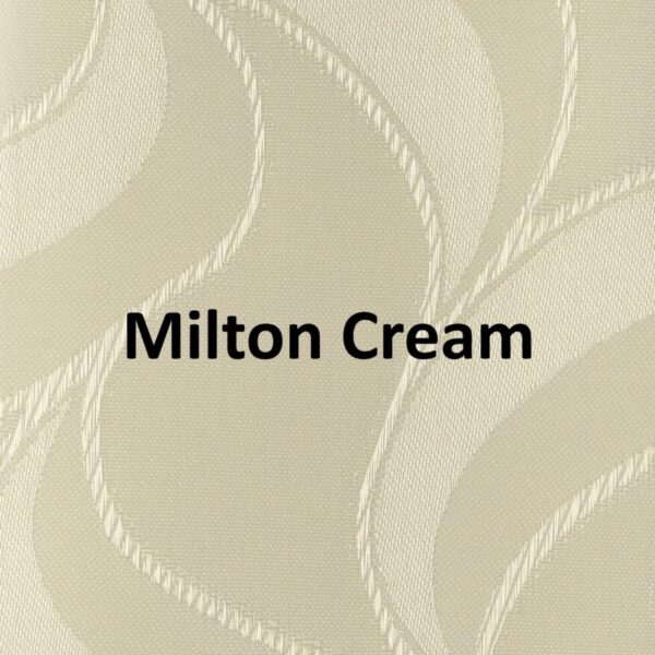 Milton Cream None Blackout Roller Blind