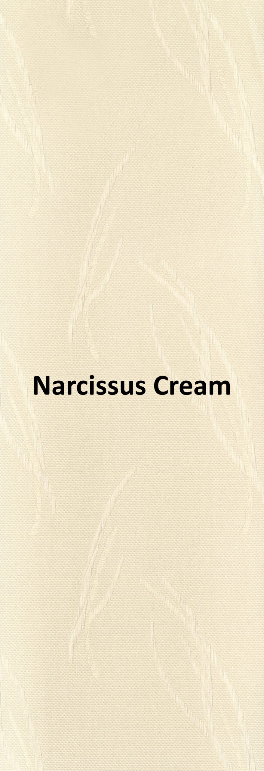 Narcissus Cream None Blackout Roller Blind