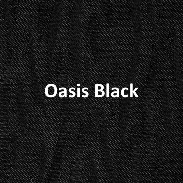 Oasis Black None Blackout Roller Blind