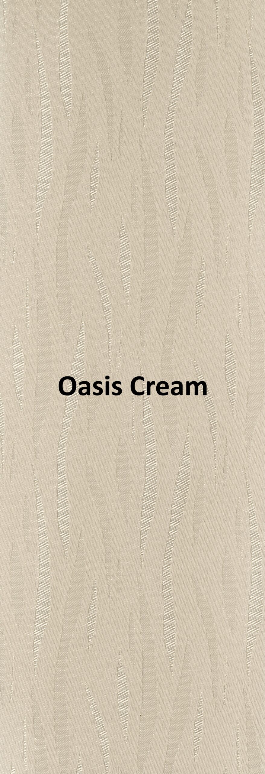 Oasis Cream None Blackout Roller Blind