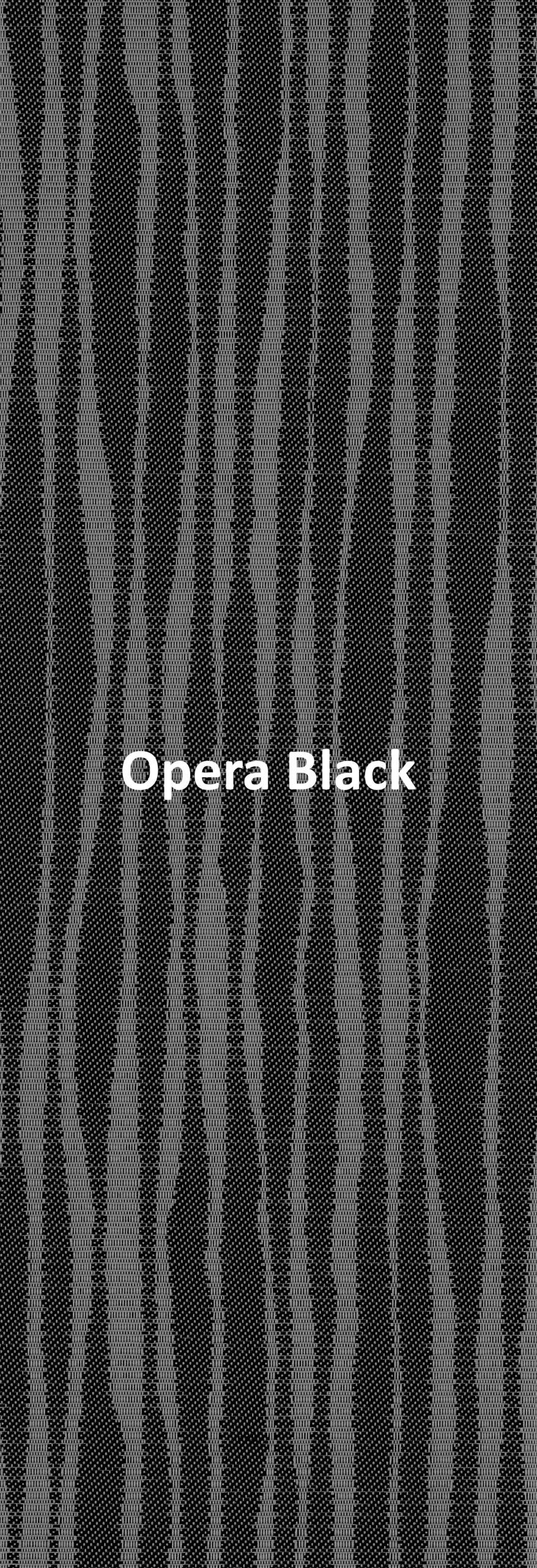 Opera Black None Blackout Roller Blind