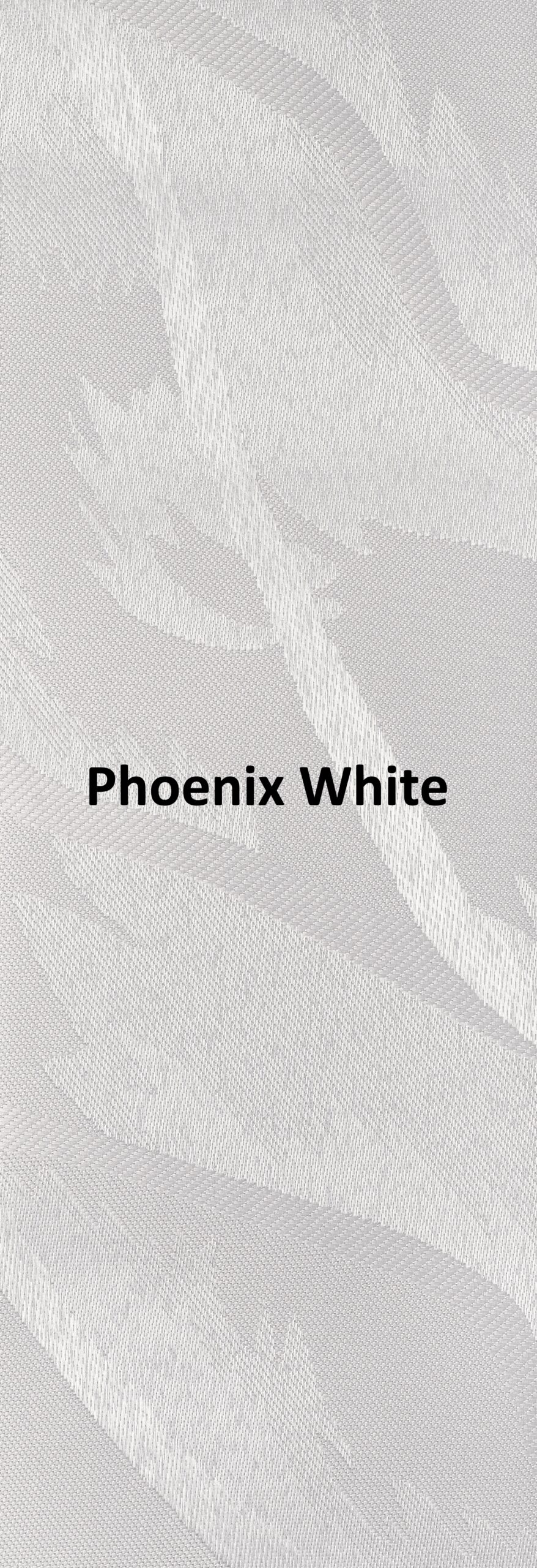 Phoenix White None Blackout Roller Blind