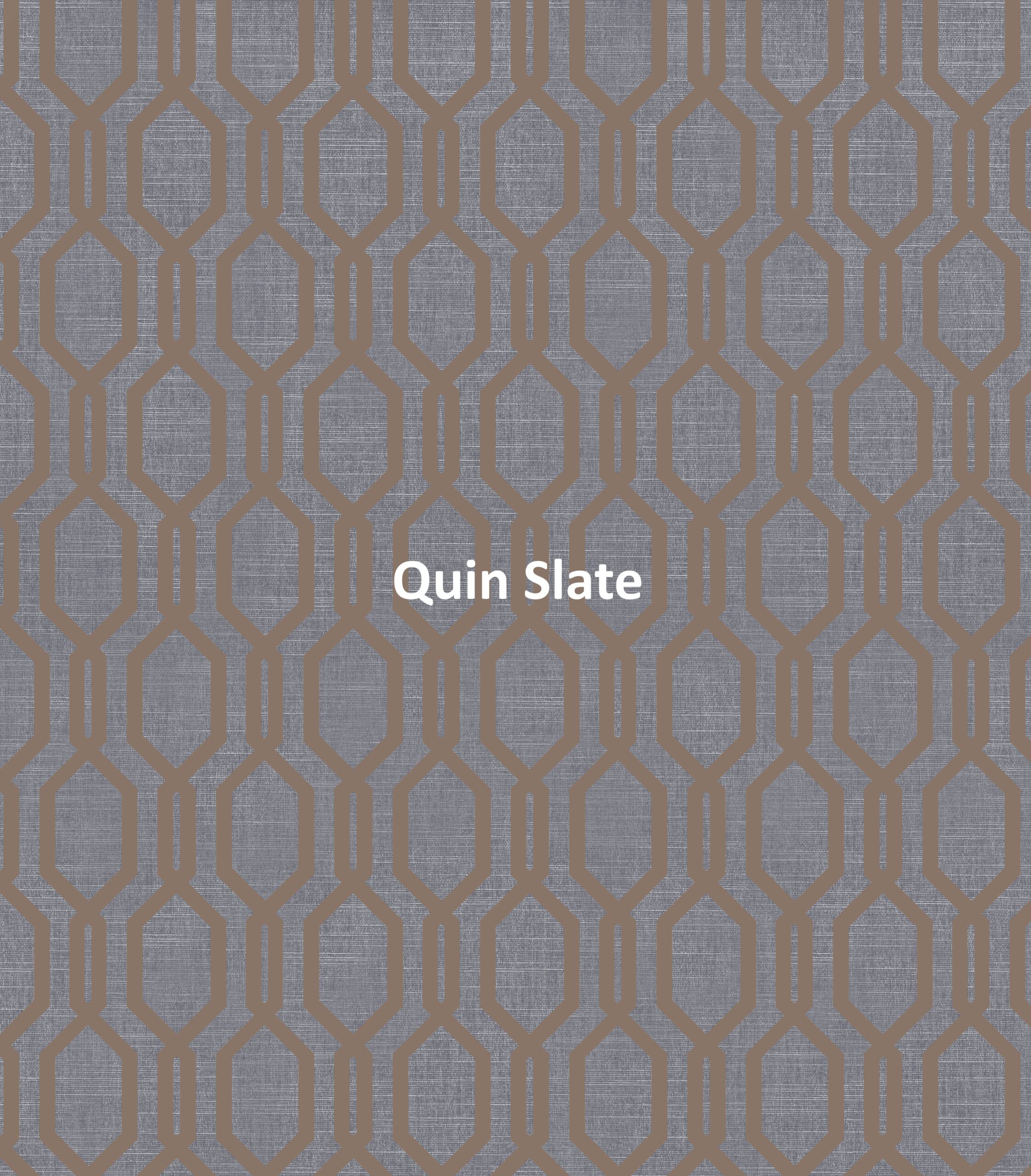 Quin Slate None Blackout Roller Blind