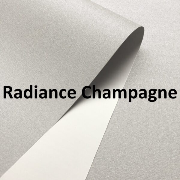 Radiance Champagne None Blackout Roller Blind