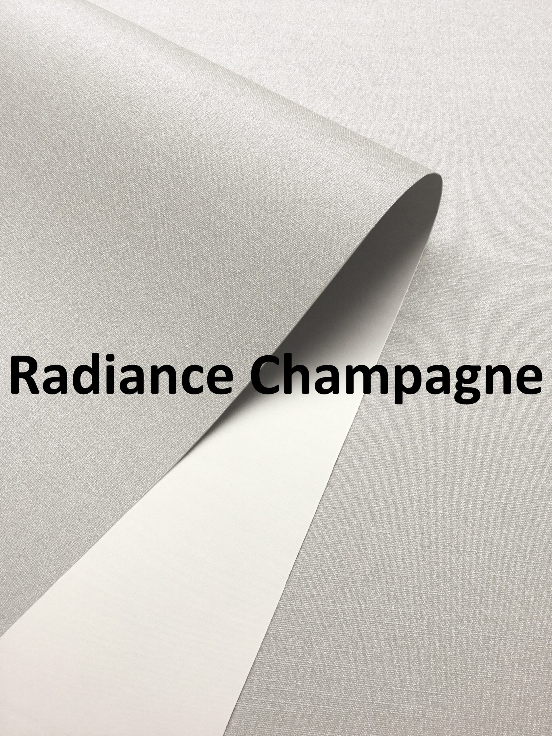 Radiance Champagne None Blackout Roller Blind