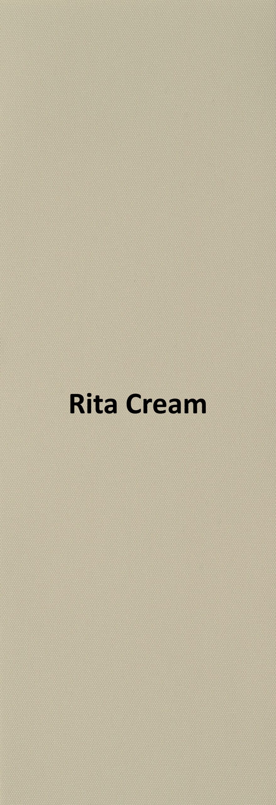Rita Cream None Blackout Roller Blind