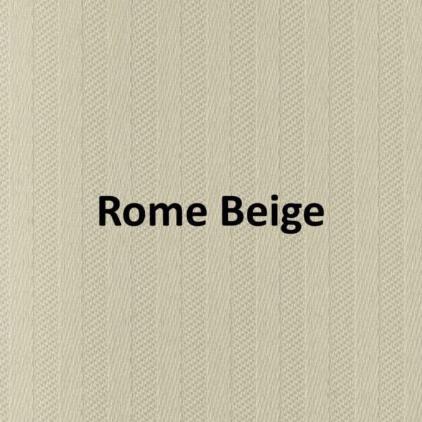 Rome Beige None Blackout Roller Blind
