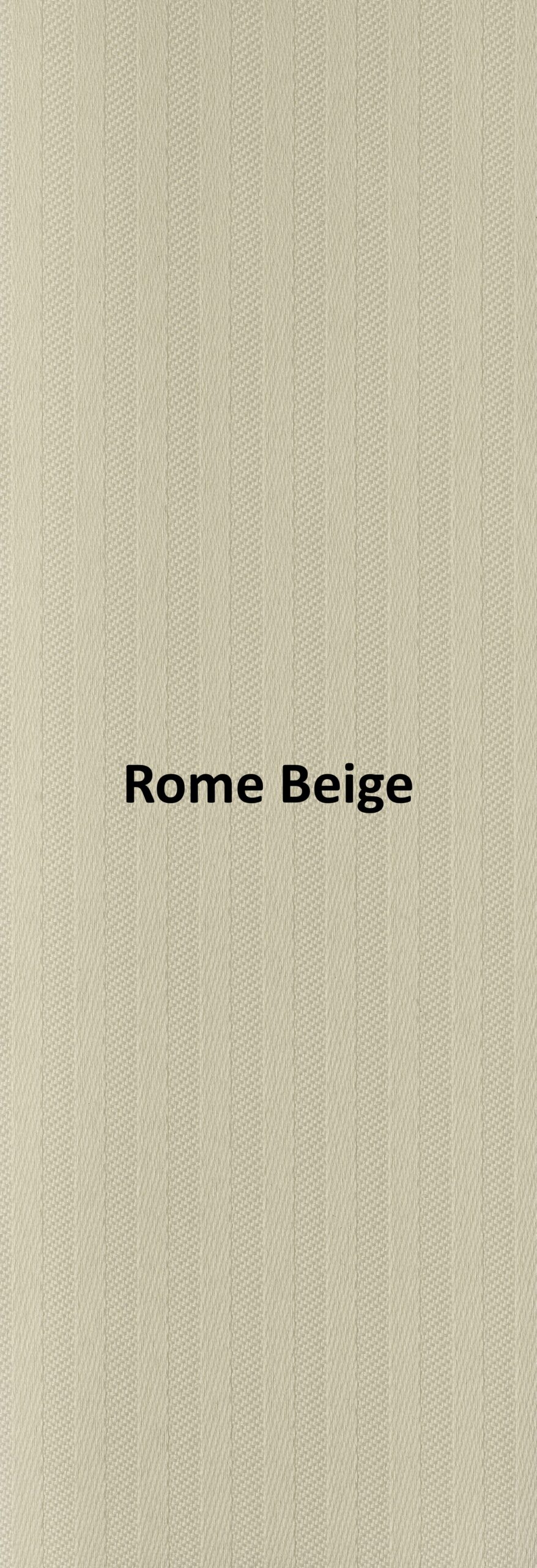 Rome Beige None Blackout Roller Blind