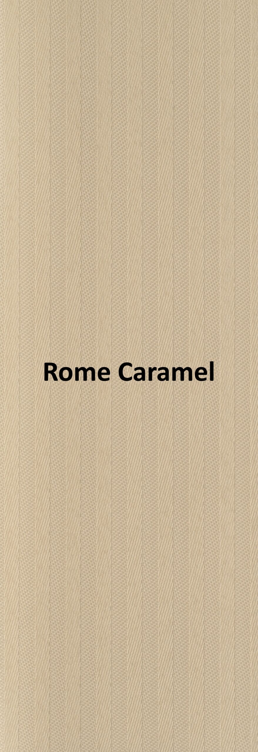 Rome Caramel None Blackout Roller Blind