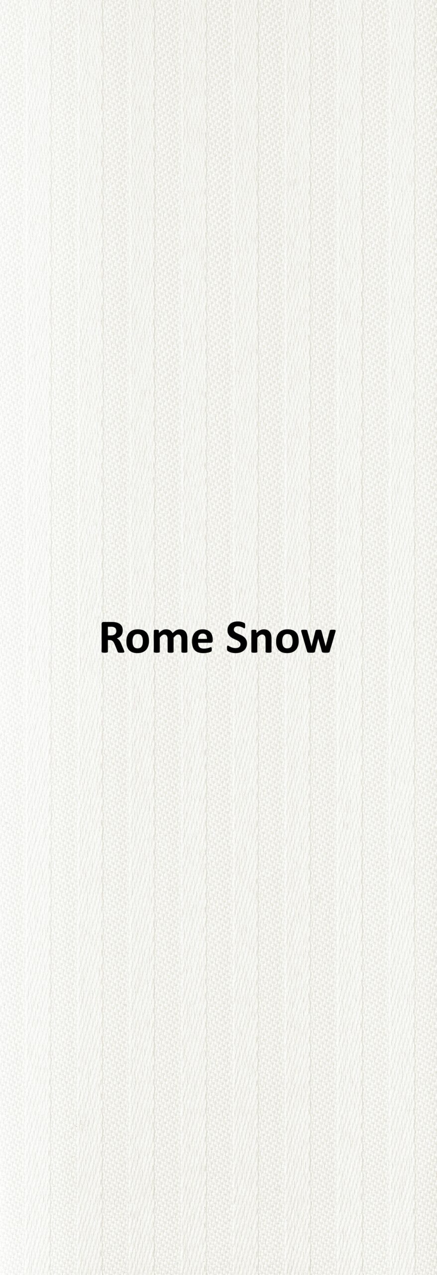 Rome Snow None Blackout Roller Blind
