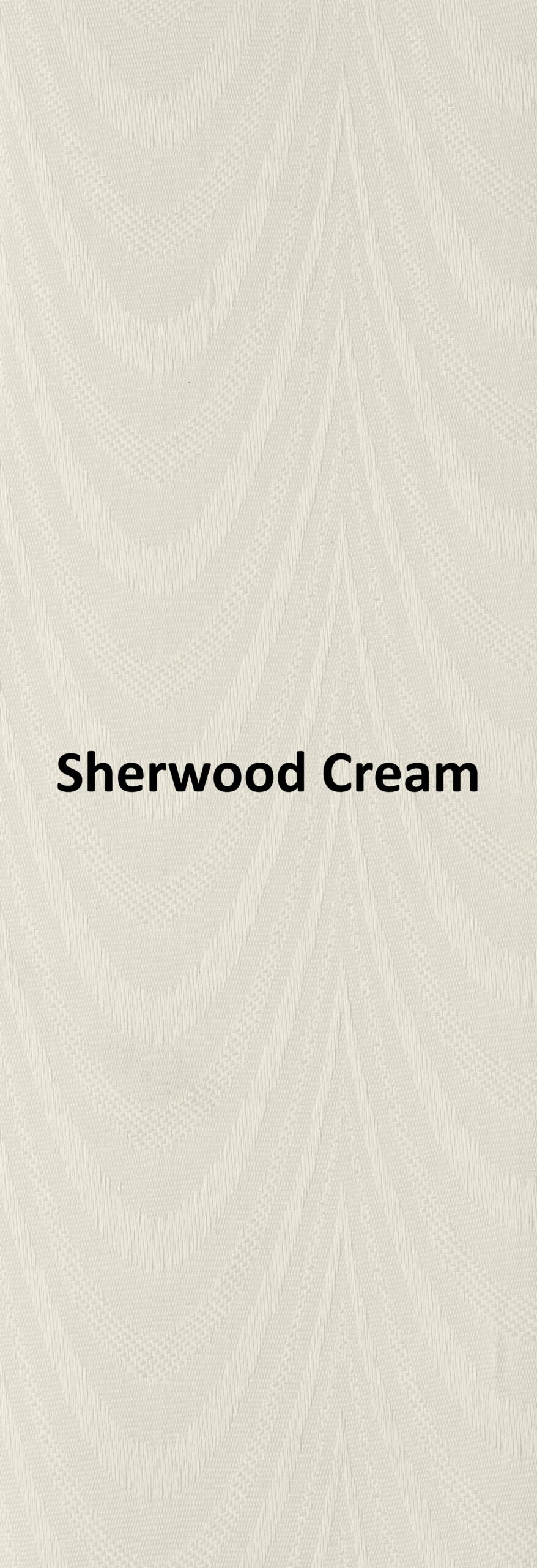 Sherwood Cream None Blackout Roller Blind
