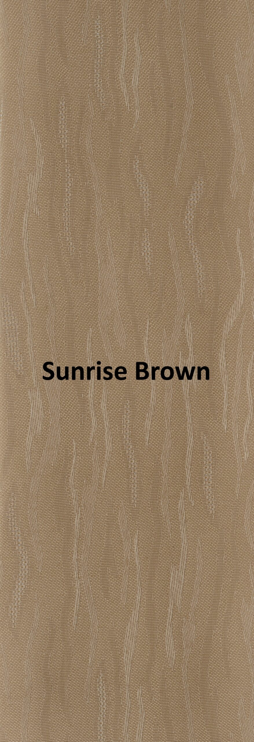 Sunrise Brown None Blackout Roller Blind