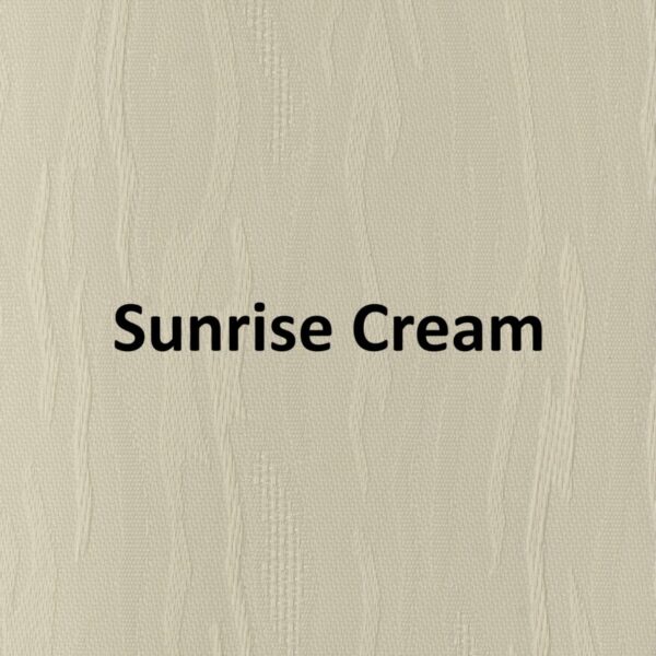Sunrise Cream None Blackout Roller Blind