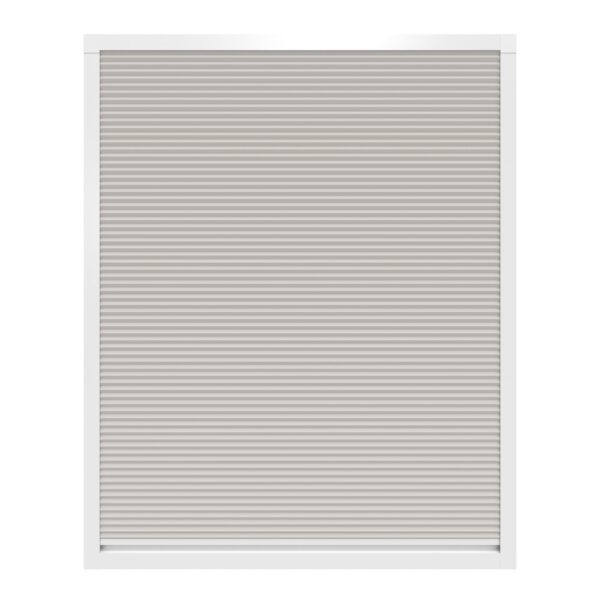 LiteBlok Blackout Natural Beige pleated blackout blind