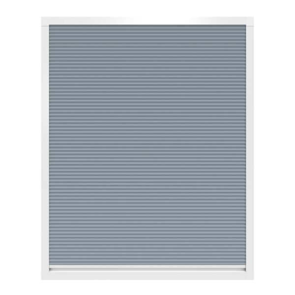 LiteBlok Blackout Sky Blue pleated blackout blind